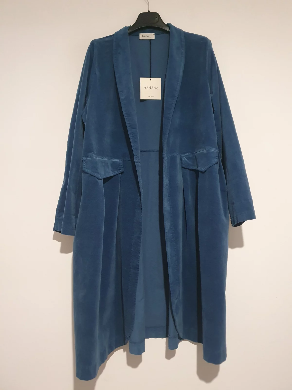 Women's Natural Cotton Velvet Coat